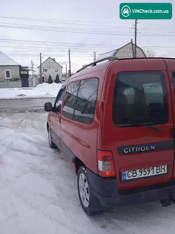 Citroen Berlingo 2006, фото з оголошення 2 з 17, VIN VF7GJKFWC93392543