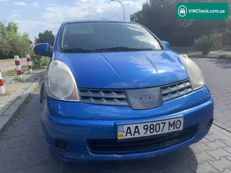 Nissan Note 2008, фото з оголошення 1 з 3, VIN SJNFAAE11U1270743