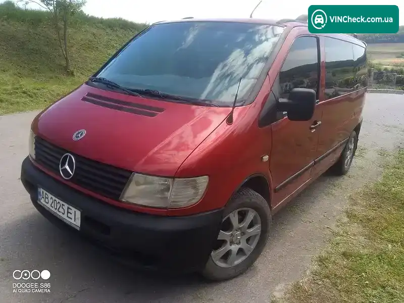 Mercedes-Benz Vito 2001, фото з оголошення 1 з 21, VIN VSA63809413386740