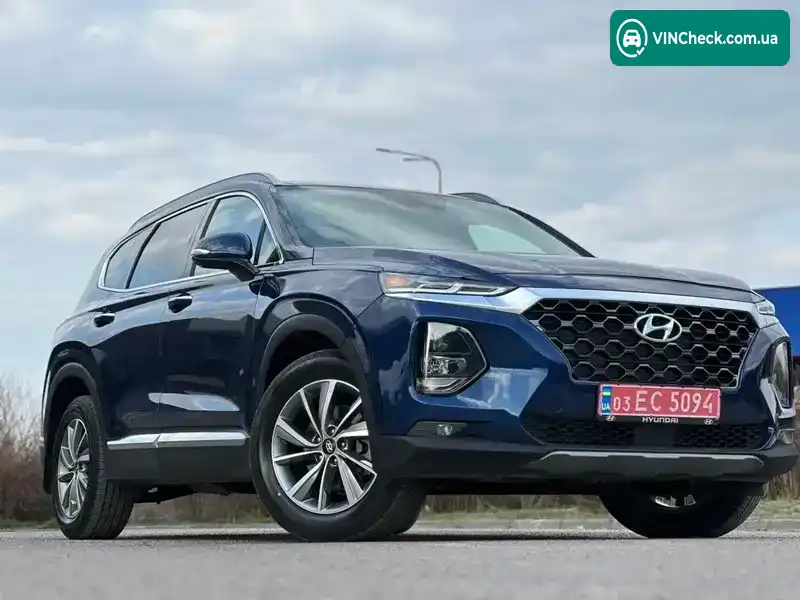 Hyundai Santa FE 2020, фото з оголошення 1 з 20, VIN 5NMS3CAD5LH274057
