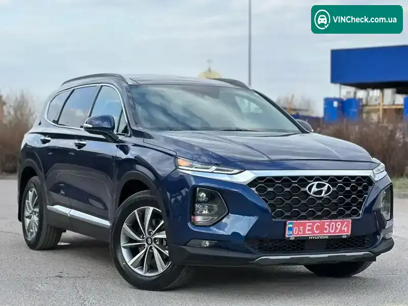 Hyundai Santa FE 2020, фото з оголошення 2 з 20, VIN 5NMS3CAD5LH274057