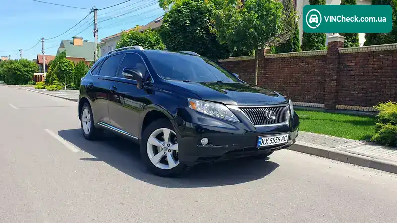 Lexus RX 2011, фото з оголошення 1 з 21, VIN 2T2BK1BA1BC104936