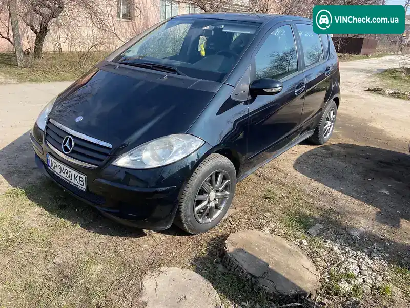 Mercedes-Benz A-Class 2004, фото з оголошення 1 з 6, VIN WDD1690321J021853
