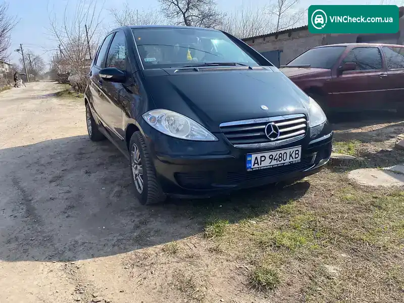 Mercedes-Benz A-Class 2004, фото з оголошення 2 з 6, VIN WDD1690321J021853