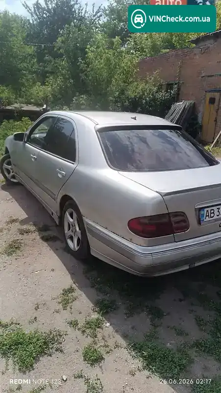 Mercedes-Benz E-Class 1999, фото з оголошення 1 з 6, VIN WDB2100061B027354