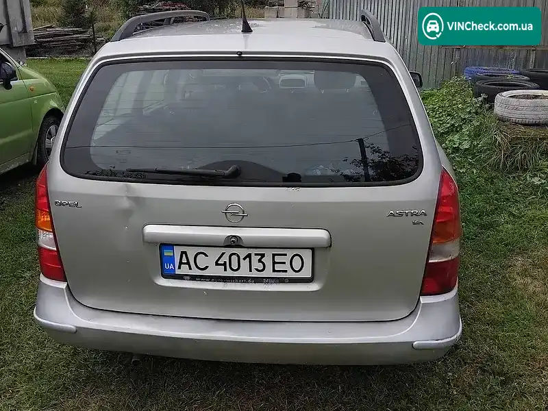 Opel Astra 1999, фото з оголошення 2 з 4, VIN W0L0TGF35Y2066864