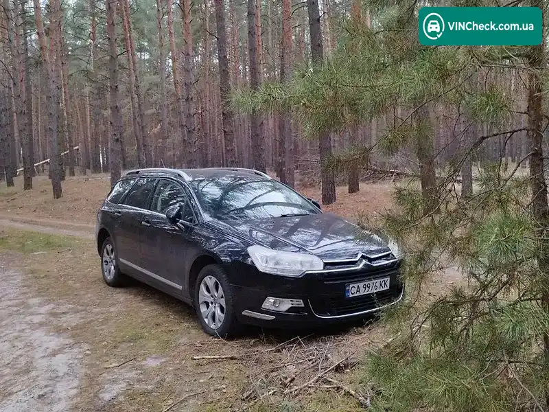 Citroen C5 2009, фото з оголошення 2 з 14, VIN VF7RW5FV89L567549