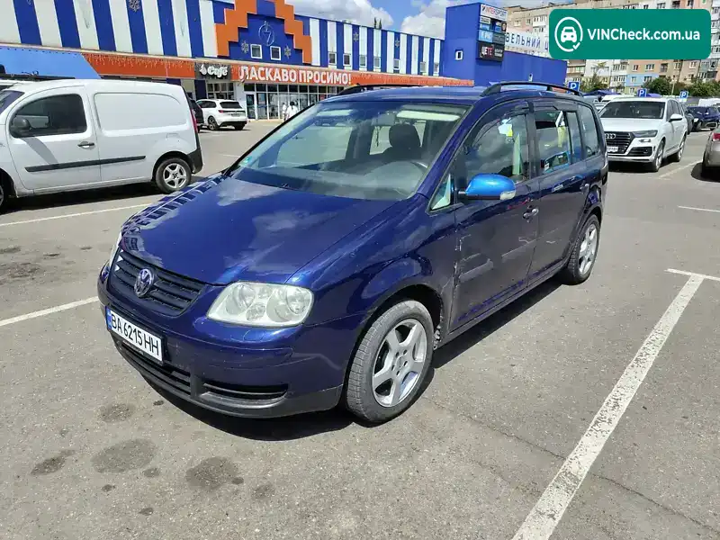Volkswagen Touran 2004, фото з оголошення 1 з 5, VIN WVGZZZ1TZ4W105018