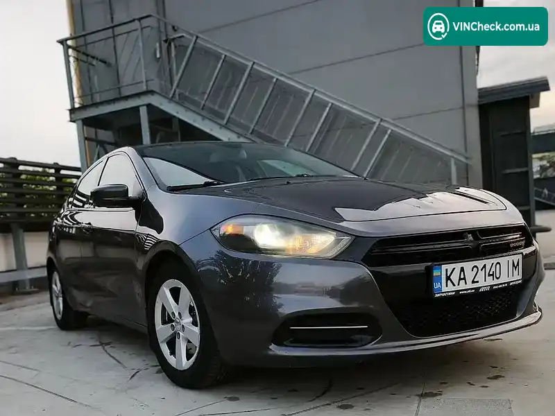 Dodge Dart 2015, фото з оголошення 1 з 17, VIN 1C3CDFBBXFD406196