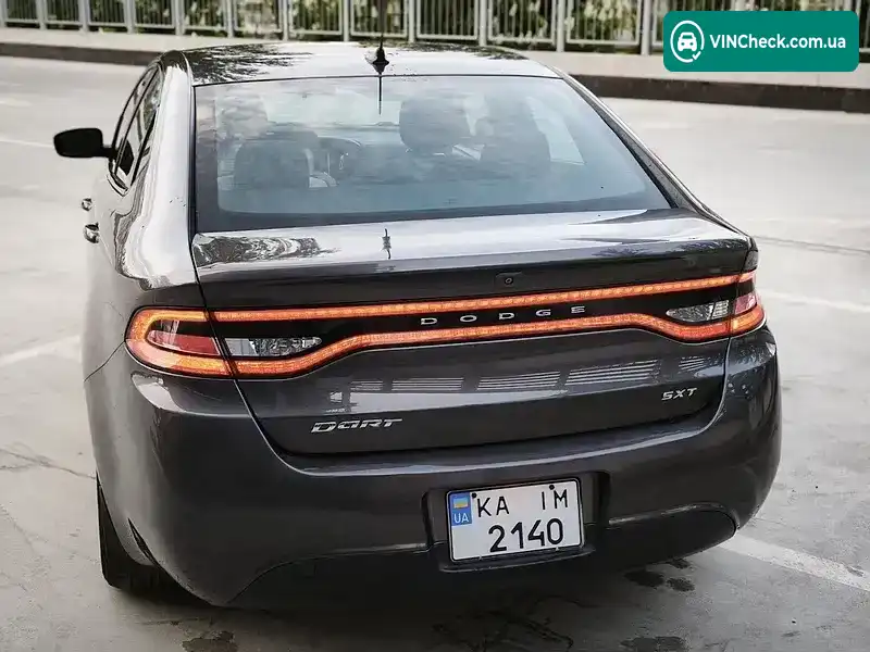 Dodge Dart 2015, фото з оголошення 2 з 17, VIN 1C3CDFBBXFD406196
