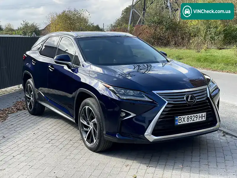 Lexus RX 2017, фото з оголошення 1 з 20, VIN 2T2BZMCA0HC124289