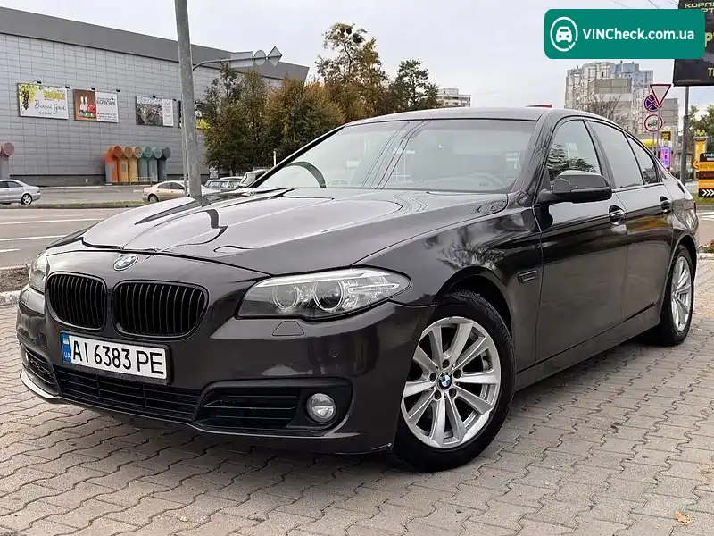 BMW 5 Series 2016, фото з оголошення 1 з 20, VIN WBA5A31040G369127