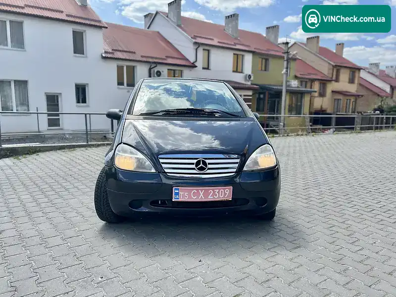 Mercedes-Benz A-Class 2001, фото з оголошення 1 з 20, VIN WDB1680312J586378
