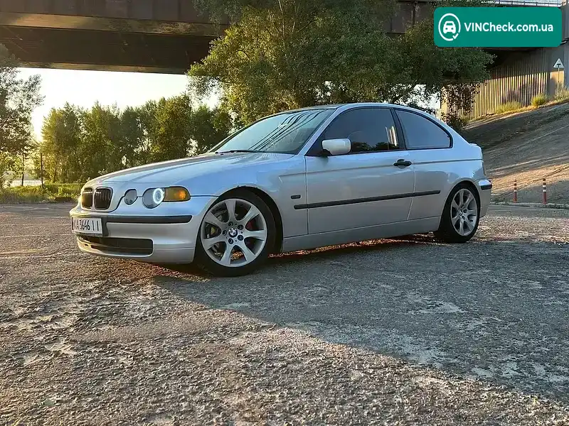 BMW 3 Series 2002, фото з оголошення 2 з 20, VIN WBAAT51080FW40510