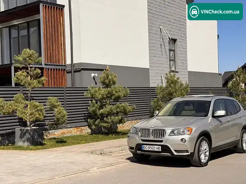 BMW X3 2012, фото з оголошення 2 з 21, VIN 5UXWX9C50D0A15011