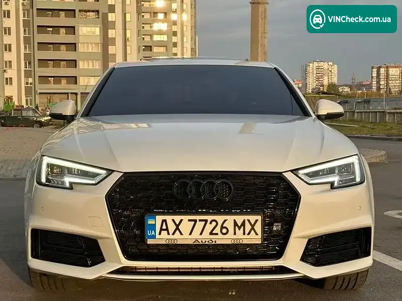Audi A4 2017, фото з оголошення 1 з 20, VIN WAULMAF45HN069733