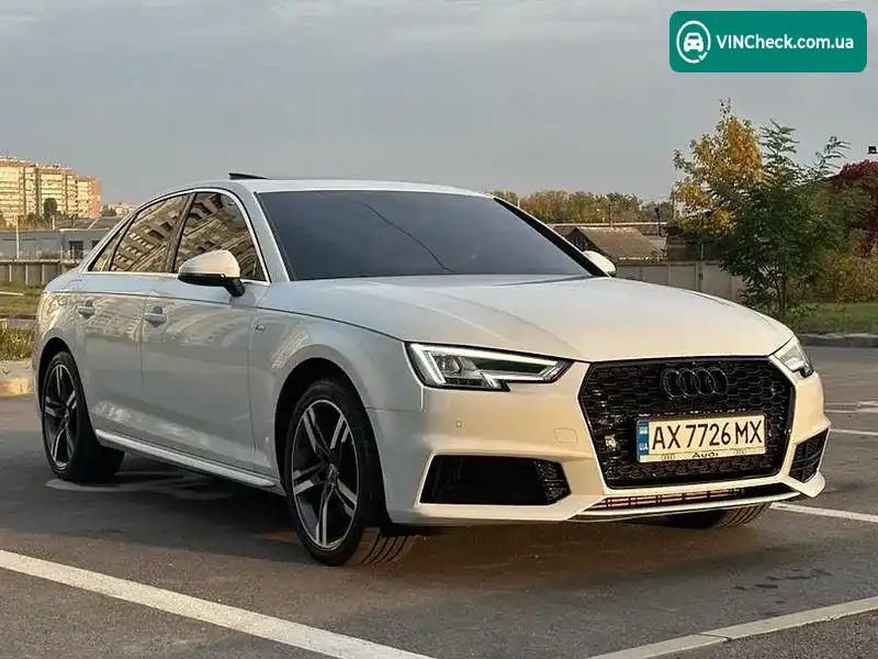 Audi A4 2017, фото з оголошення 2 з 20, VIN WAULMAF45HN069733