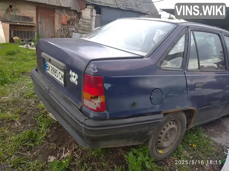 Opel Kadett 1988, фото з оголошення 2 з 6, VIN W0L000039J2573584