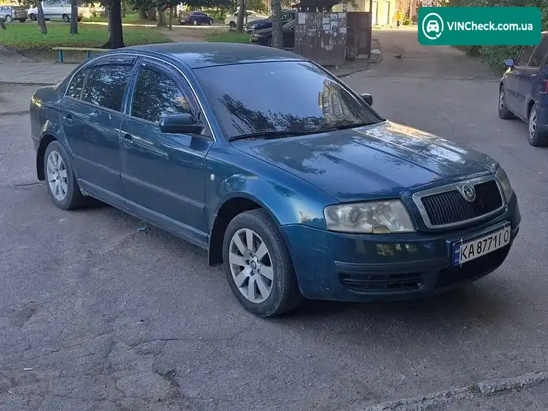 Skoda Superb 2003, фото з оголошення 1 з 5, VIN TMBCL23U039030596