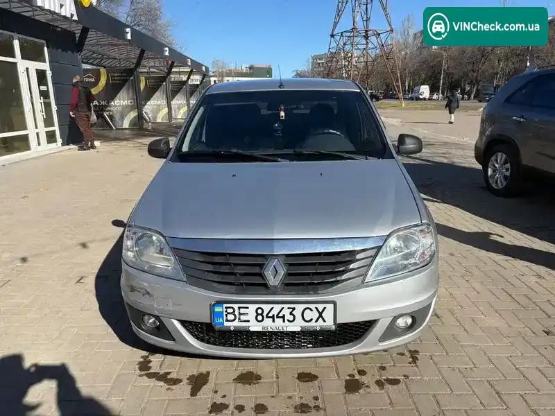Renault Logan 2009, фото з оголошення 1 з 13, VIN VF1LSRAAH42346545