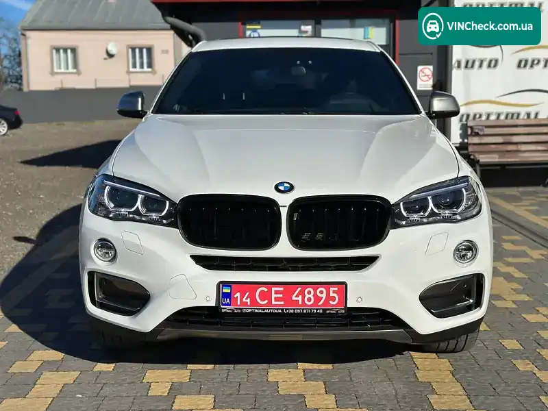 BMW X6 2018, фото з оголошення 1 з 20, VIN 5UXKU2C53J0Z62700
