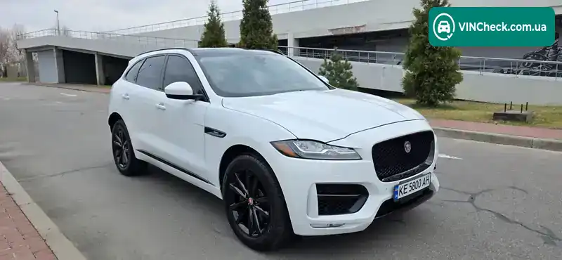 Jaguar F-Pace 2017, фото з оголошення 1 з 21, VIN SADCL2GX3JA283030