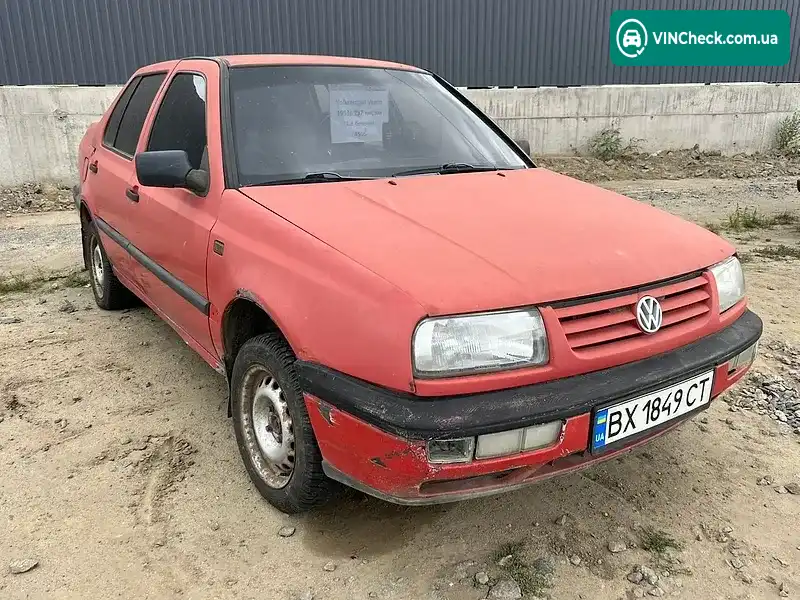 Volkswagen Vento 1993, фото з оголошення 1 з 8, VIN WVWZZZ1HZPW430170