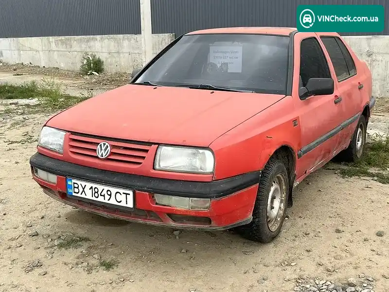 Volkswagen Vento 1993, фото з оголошення 2 з 8, VIN WVWZZZ1HZPW430170