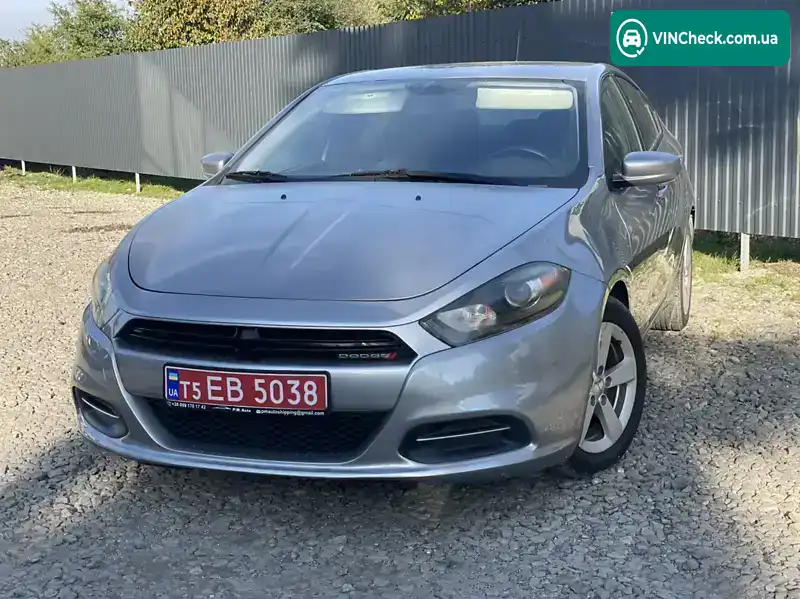Dodge Dart 2014, фото з оголошення 2 з 14, VIN 1C3CDFBBXFD128349