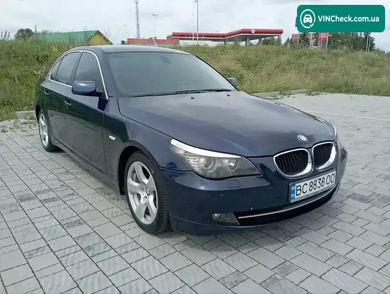 BMW 5 Series 2007, фото з оголошення 1 з 20, VIN WBANX11000CX80096