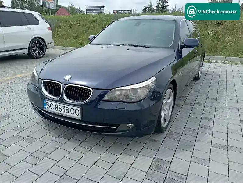 BMW 5 Series 2007, фото з оголошення 2 з 20, VIN WBANX11000CX80096