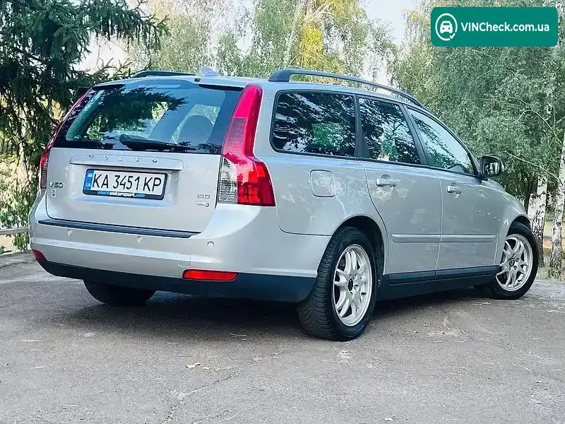 Volvo V50 2009, фото з оголошення 1 з 15, VIN YV1MW76F2A2537924