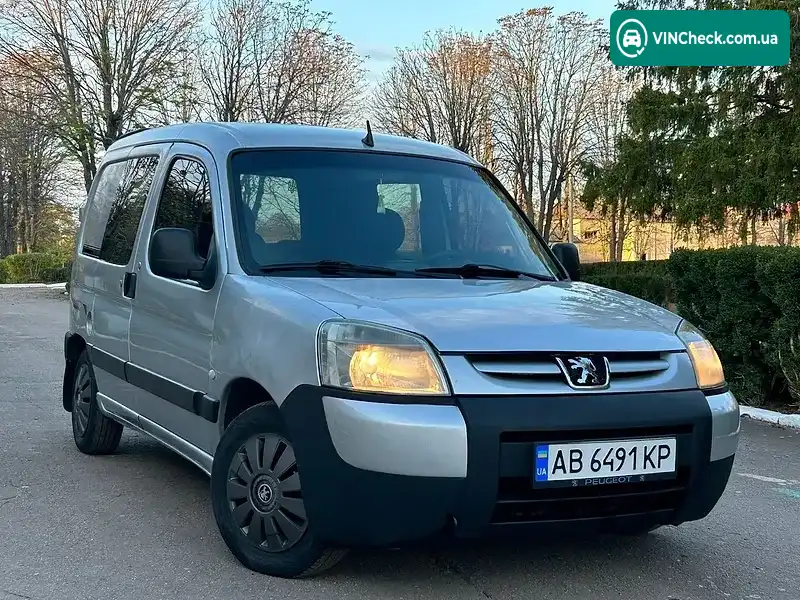 Peugeot Partner 2003, фото з оголошення 1 з 20, VIN VF3GCRHYB96048148