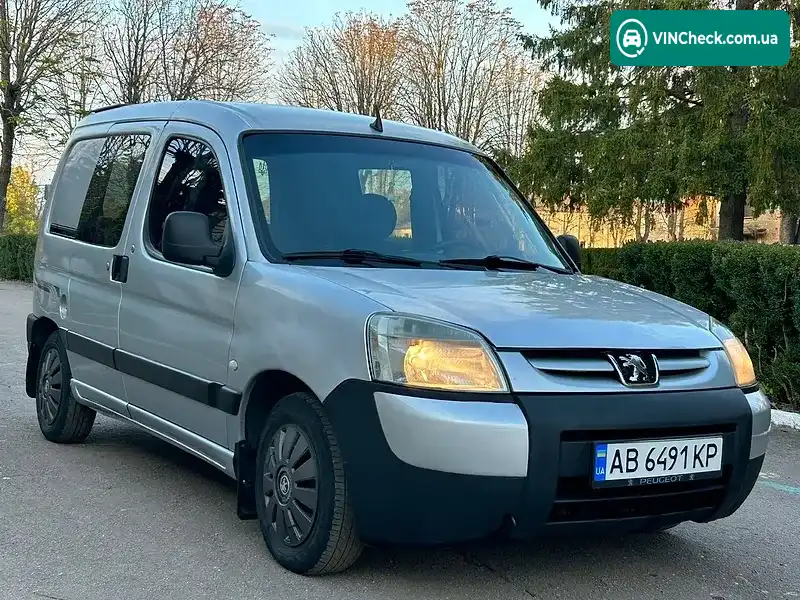 Peugeot Partner 2003, фото з оголошення 2 з 20, VIN VF3GCRHYB96048148
