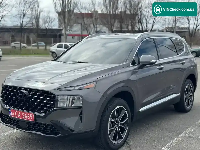 Hyundai Santa FE 2022, фото з оголошення 1 з 21, VIN KM8S6DA22NU050229