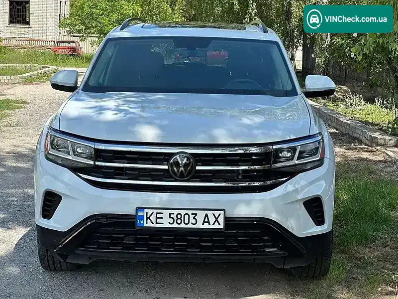 Volkswagen Atlas 2020, фото з оголошення 1 з 20, VIN 1V2KR2CA2MC553816