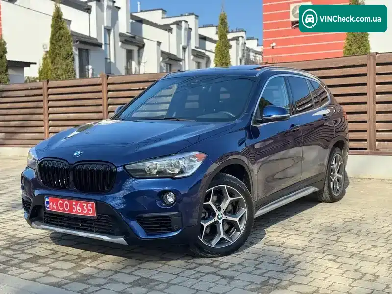 BMW X1 2018, фото з оголошення 2 з 20, VIN WBXHU7C59K3H44789