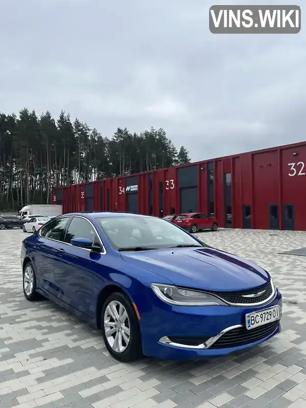Chrysler 200 2016, фото з оголошення 1 з 12, VIN 1C3CCCAB5HN506741