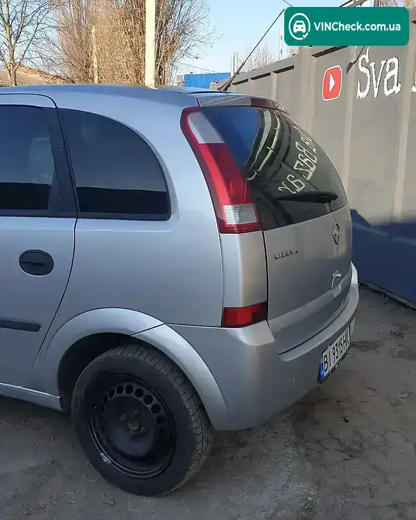 Opel Meriva 2003, фото з оголошення 2 з 7, VIN W0L0XCE7534338542