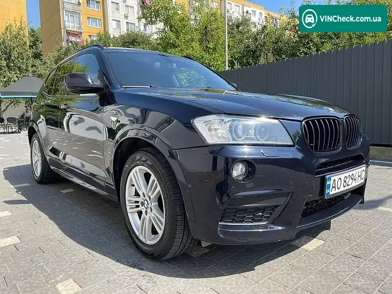 BMW X3 2012, фото з оголошення 1 з 20, VIN WBAWY310300A54220