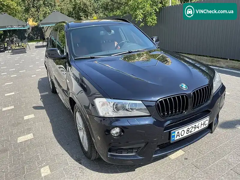 BMW X3 2012, фото з оголошення 2 з 20, VIN WBAWY310300A54220