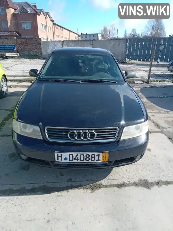 Audi A4 2000, фото з оголошення 2 з 14, VIN WAUZZZ8DZYA185221