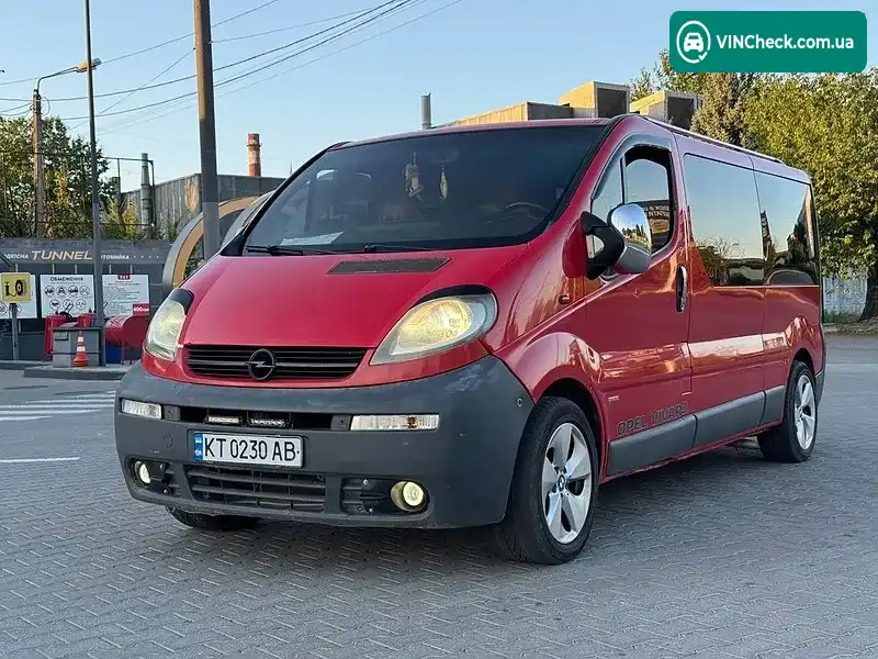 Opel Vivaro 2001, фото з оголошення 1 з 20, VIN W0LF7BCB62V617871