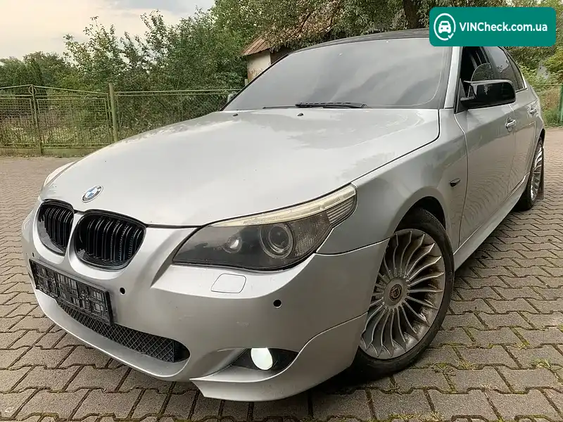 BMW 5 Series 2005, фото з оголошення 2 з 20, VIN WBANC71000B663638