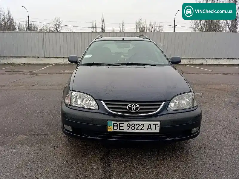 Toyota Avensis 2001, фото з оголошення 1 з 10, VIN SB172DBN00E047907
