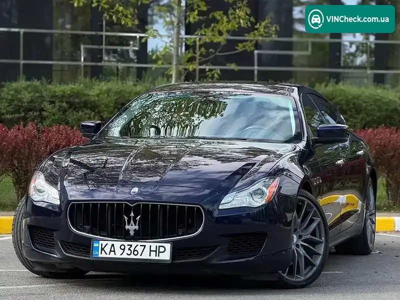 Maserati Quattroporte 2013, фото з оголошення 1 з 21, VIN ZAM56RRA0E1084130