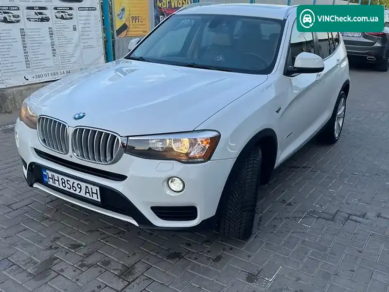 BMW X3 2014, фото з оголошення 1 з 10, VIN 5UXWZ7C50F0F76357