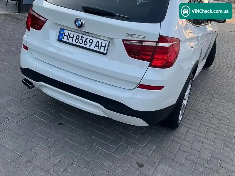 BMW X3 2014, фото з оголошення 2 з 10, VIN 5UXWZ7C50F0F76357