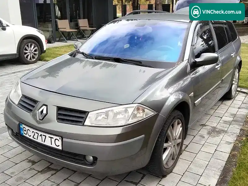 Renault Megane 2004, фото з оголошення 1 з 17, VIN VF1KM0B0H31177199