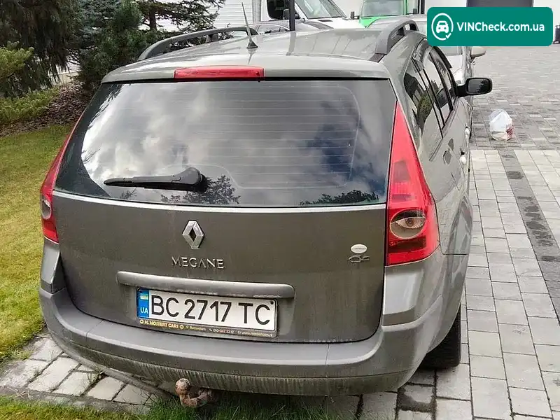 Renault Megane 2004, фото з оголошення 2 з 17, VIN VF1KM0B0H31177199